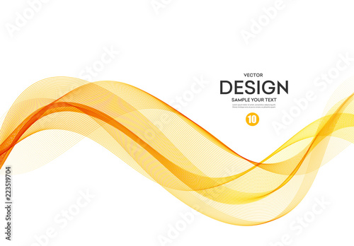 Abstract colorful vector background, color wave for design brochure, website, flyer.
