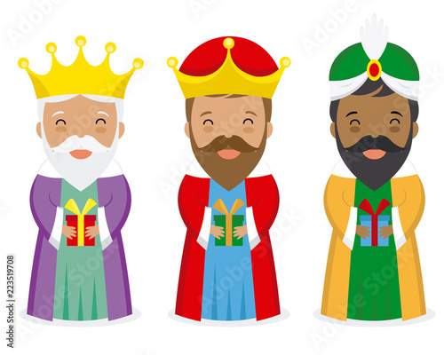 The three kings of orient
