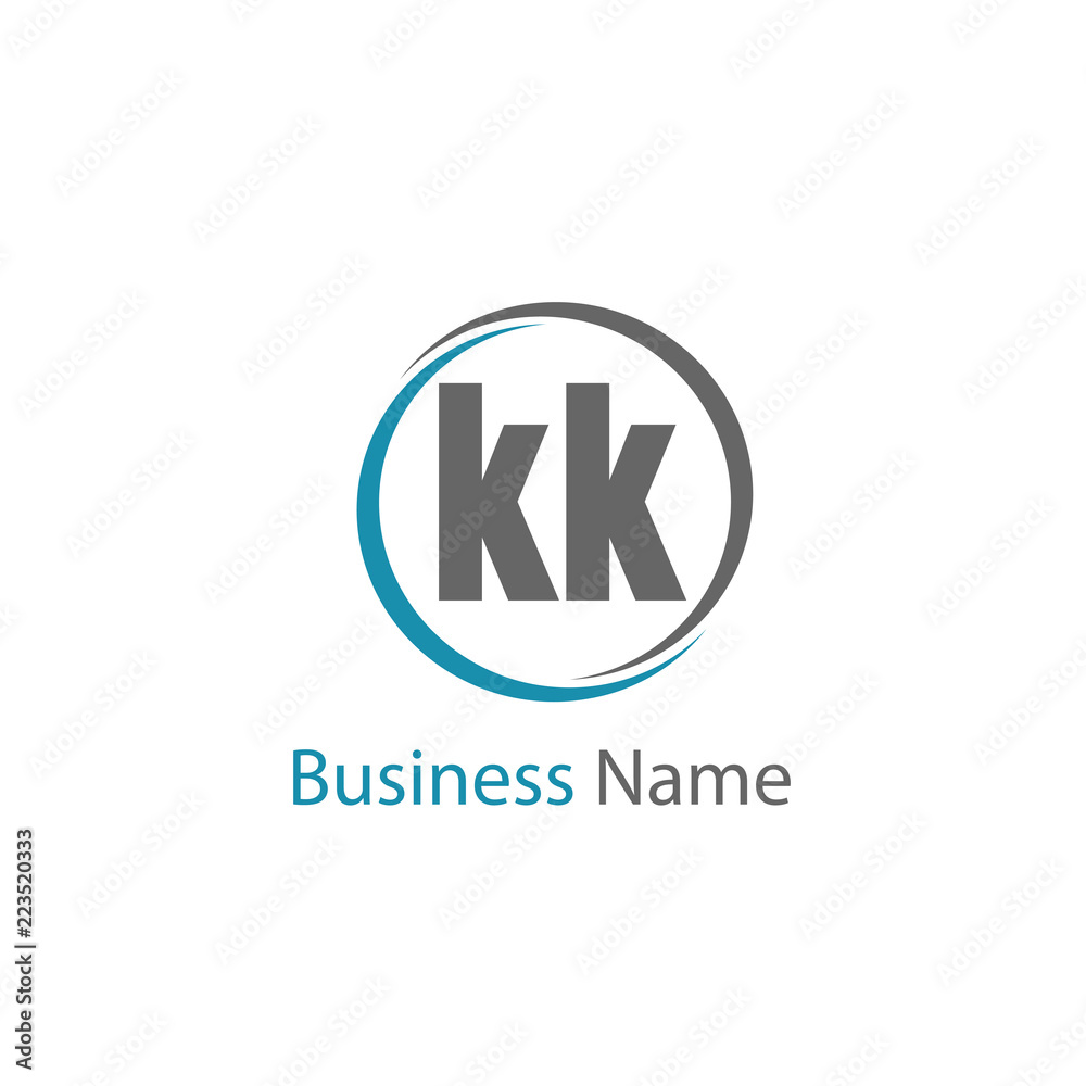 Initial Letter KK Logo Template Design Initial Letter KK Logo Template Design