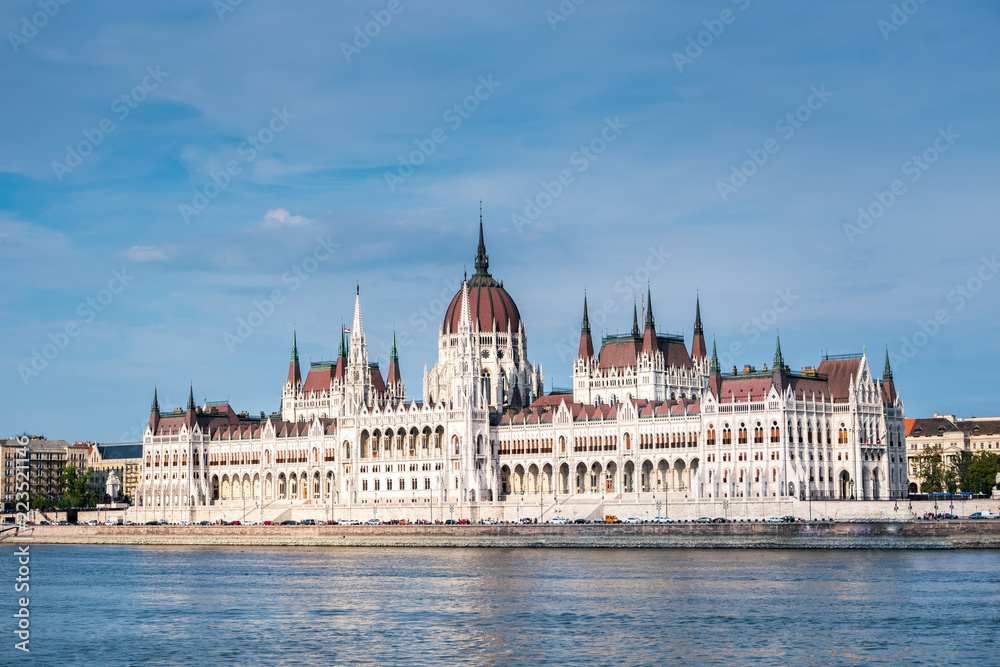 Captivating view of the Hungarian parliament, Budapest