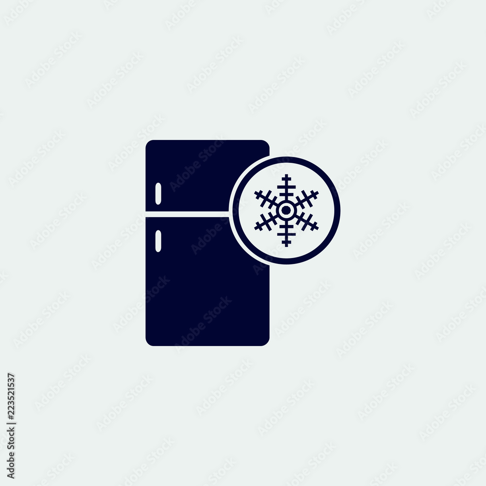 fridge icon, vector illustration. flat icon. fridge icon, vector illustration. flat icon.