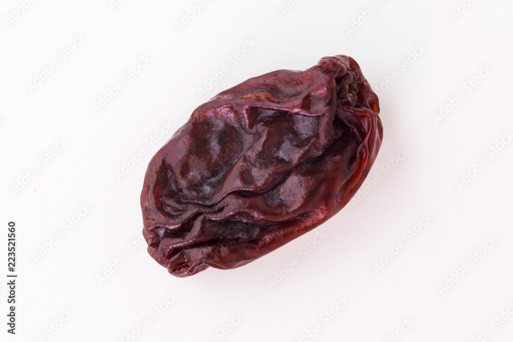 Raisin isolated on white, top view Raisin isolated on white, top view