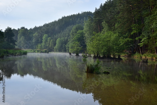 Kokorinsko pond on the stream Psovce