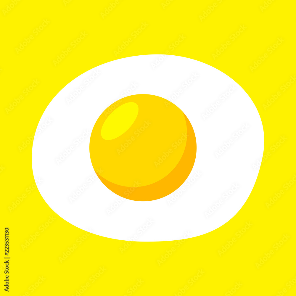 Fried egg vector Fried egg vector