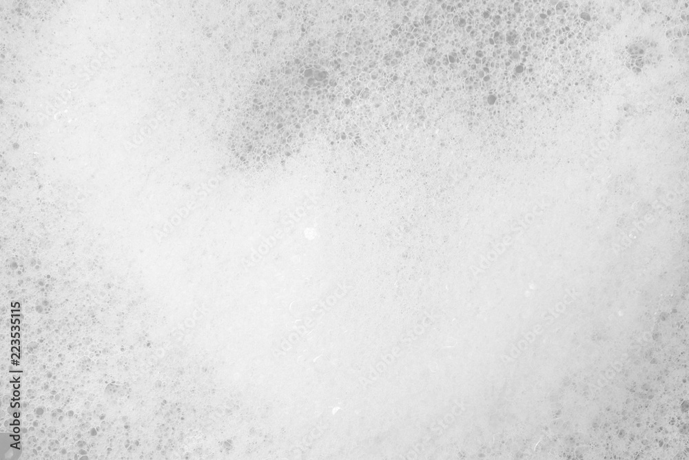 Obraz white foam texture abstract background closeup