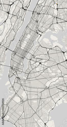 mapa-miasta-nowego-jorku-w-czerni-i-bieli