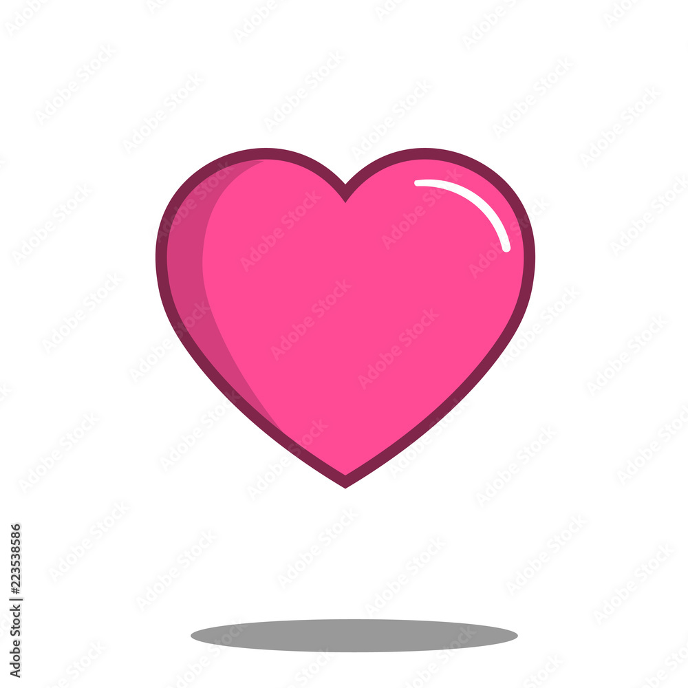 heart vector icon, best love vector illustration, love symbol flat design heart vector icon, best love vector illustration, love symbol flat design
