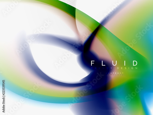 Background abstract color flow, liquid design