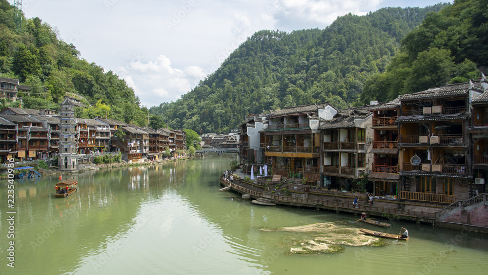 Fenghuang County in Hunan Province in China