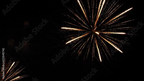 New Year celebration, fireworks photo