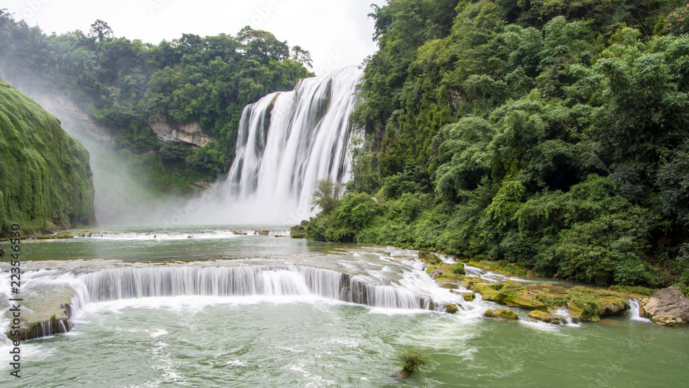 Huangguoshu Waterfall in China Huangguoshu Waterfall in China