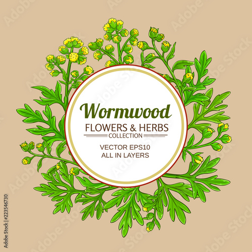 wormwood vector frame photo