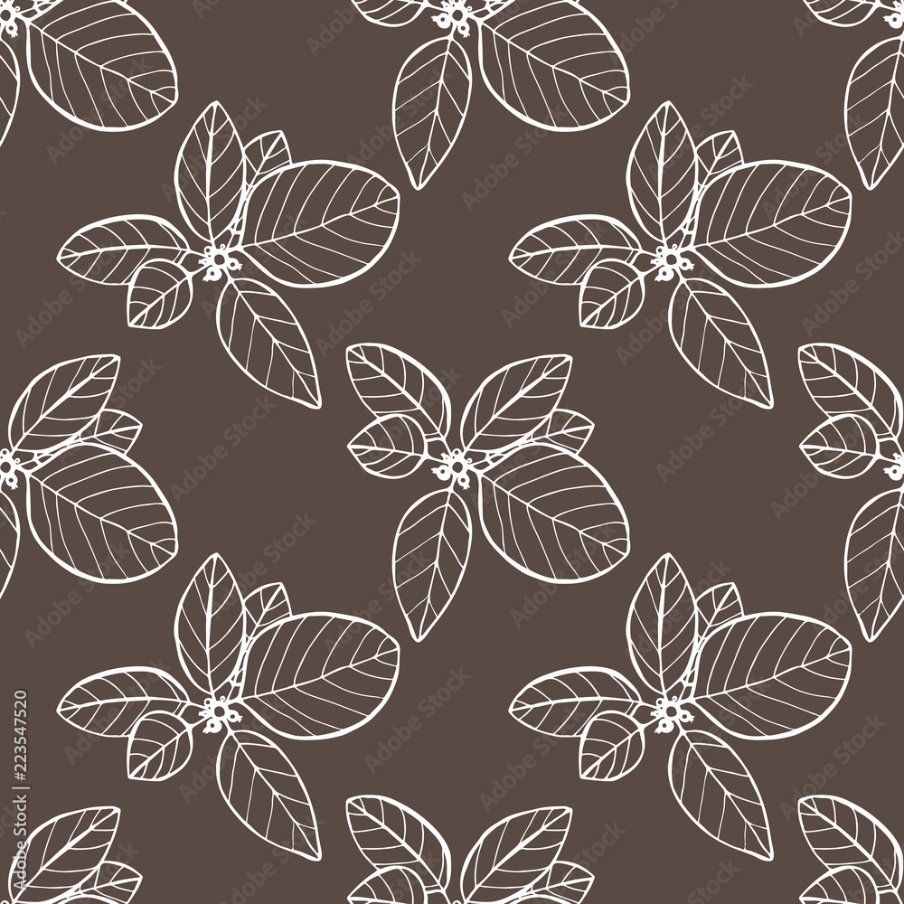 Seamless foliage pattern Seamless foliage pattern