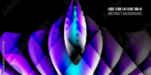 Geometric colorful abstract background