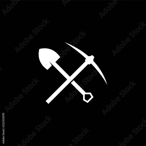 shovel and pickaxe icons