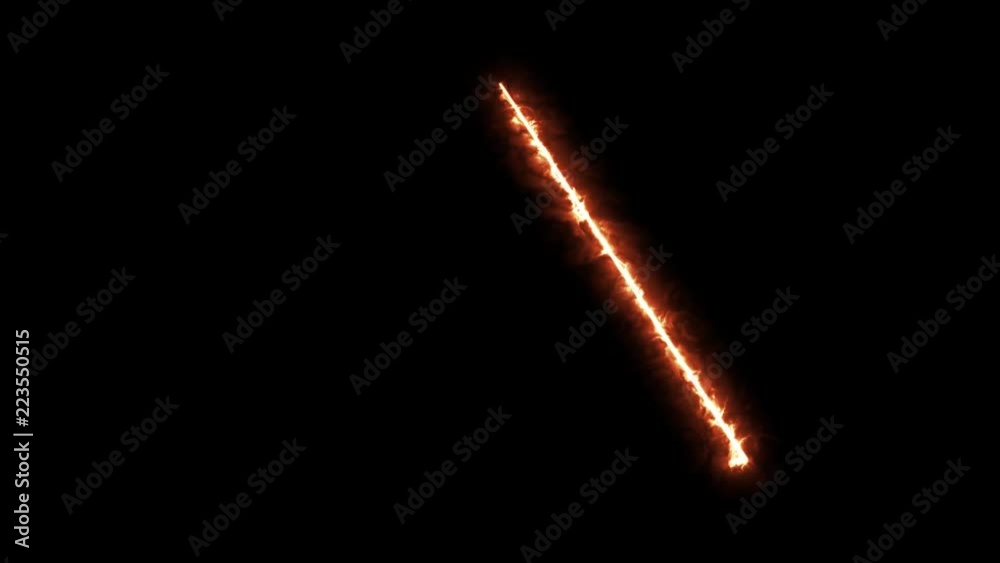 4k Fire Triangle Stroke Animation/
Animation of a slow motion shining burning triangle shape stroke with flame