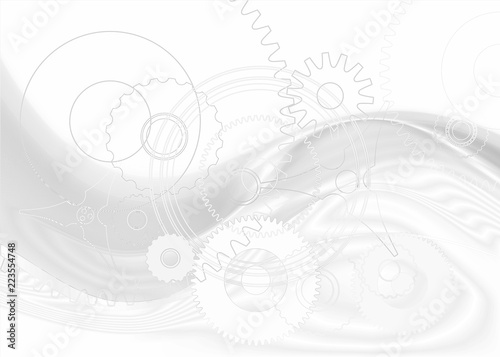 Abstract technical background