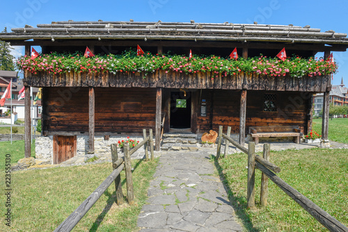 House of saint hermit Niklaus von Flüe at Flüeli-Ranft on Switzerland