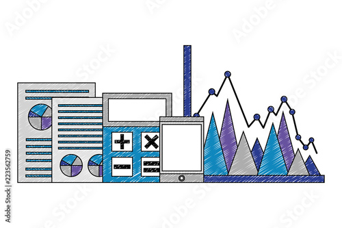 international finances and economy icons