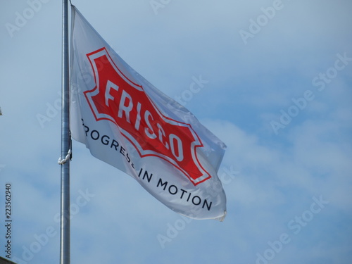 The city flag of Frisco, Texas.  photo