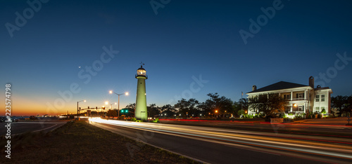 Biloxi Light House and Welcome Center on US Highway 90