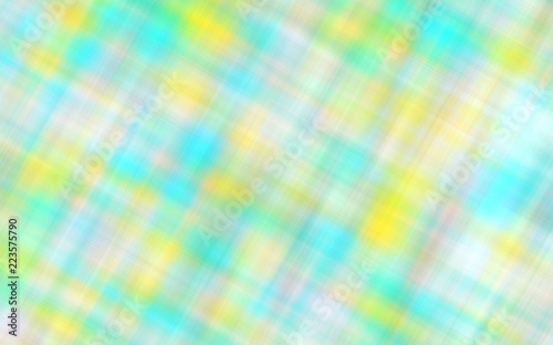 Defocused multicolored napkin pattern as abstract background.