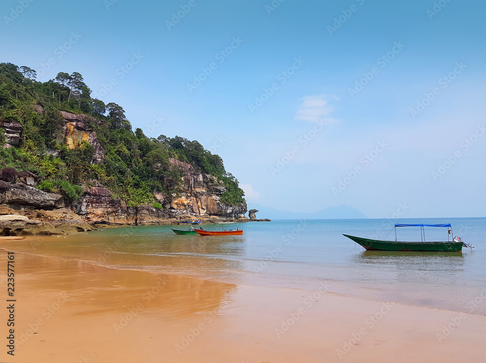 Fototapeta premium Coral Bay beach, Perhentian Kecil Island, Malaysia.