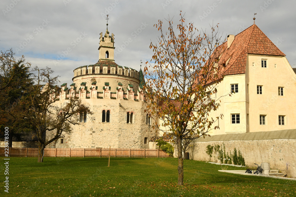 Abbey of Novacella, south tyrol, Bressanone, Italy. The Augustinian Canons Regular Monastery of Neustift was founded by Bishop of Brixen, the Blessed Hartmann in 1142.