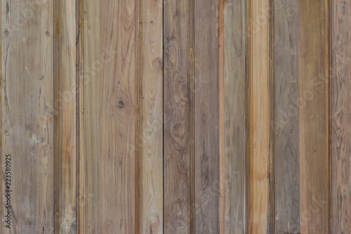 Background texture of wooden boards wall. wood seamless pattern of vintage and retro