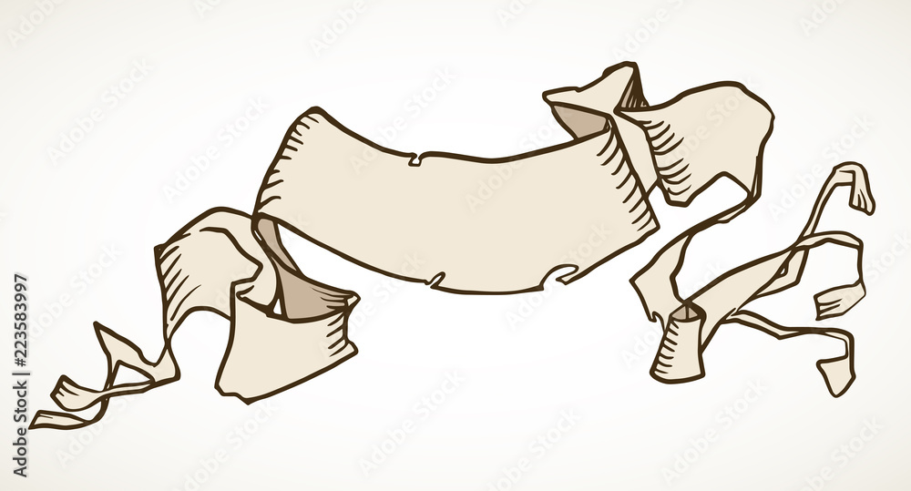 Fototapeta premium Vintage Ribbon Banner