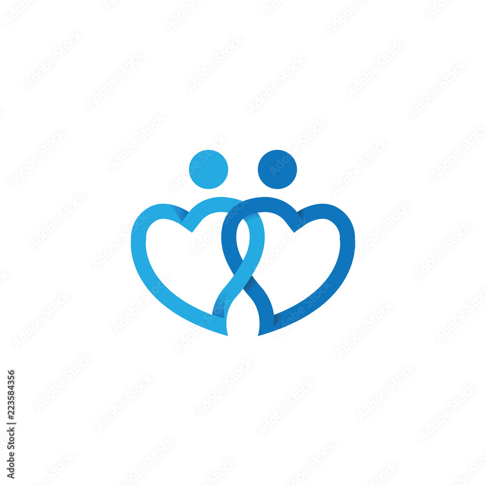 couple logo love couple logo love