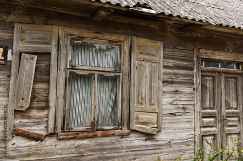 old wooden house in eastern Poland