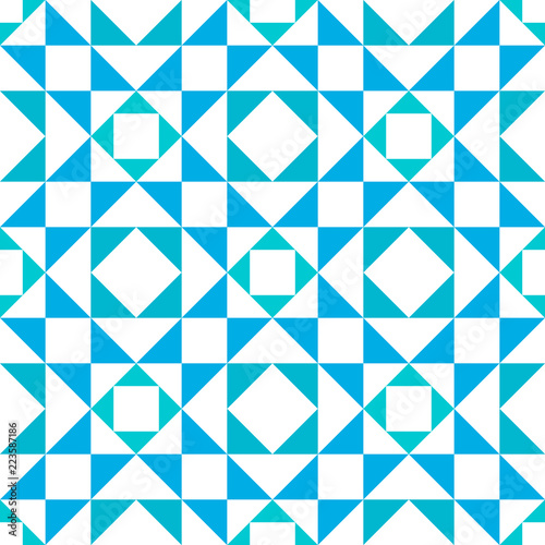Patchwork. Abstract seamless pattern. Vector illustration.