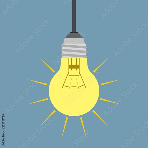 Hanging Light Bulb