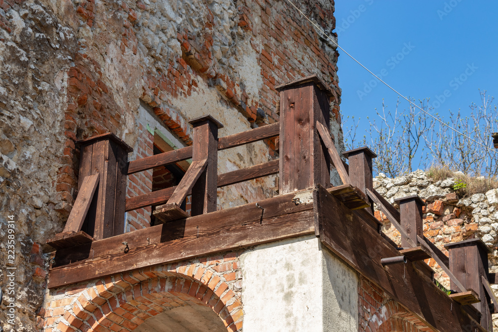 Fototapeta premium castle in Korzkiew in the south of Poland