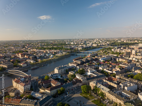 bridges on the Vistula in Krakow © Krzysztof Tabor