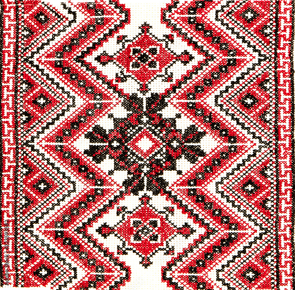 Ukrainian folk embroidery, handmade Ukrainian folk embroidery, handmade