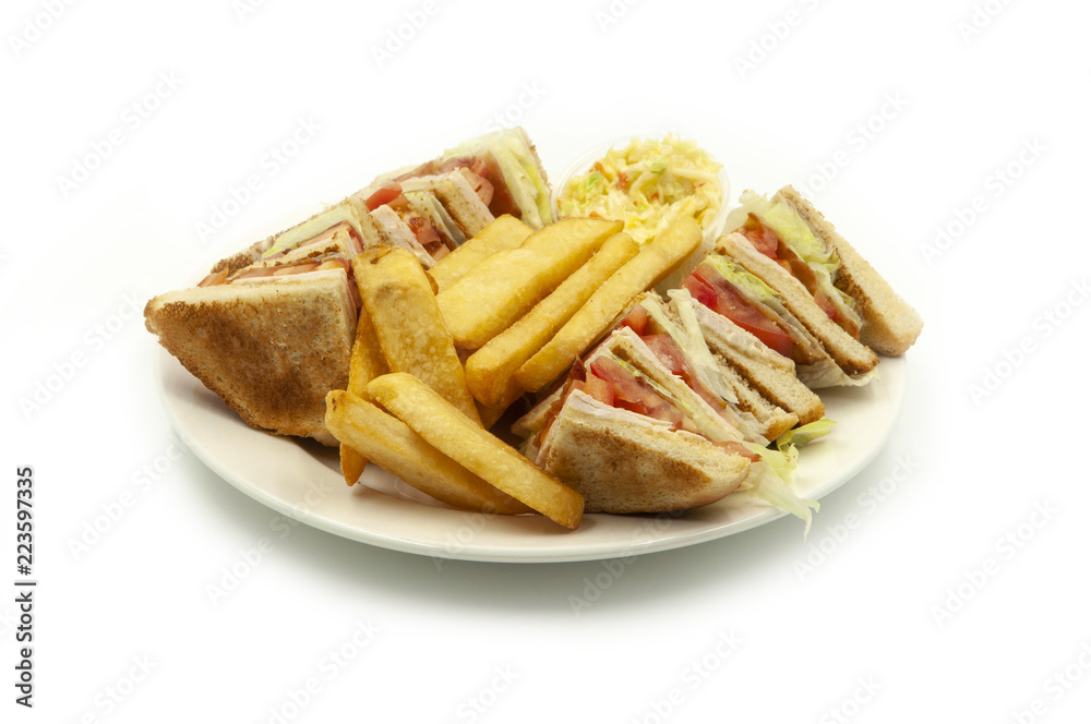 Turkey Club Sandwich Turkey Club Sandwich