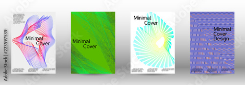 Minimal vector cover design with  linear waves.