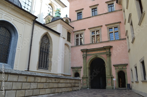 Wawel - brama wejściowa na dziedziniec zamkowy, Kraków
