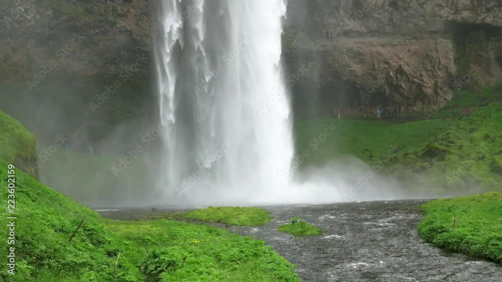 Seljalandsfoss - Wasserfall Island Seljalandsfoss - Wasserfall Island