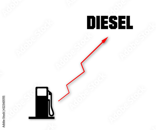 Augmentation prix du diesel