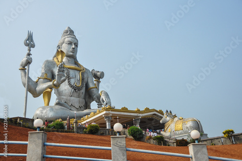 Shiva statue in Murdeshwar (India)