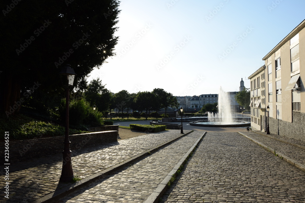 Brunnen in Angers Brunnen in Angers