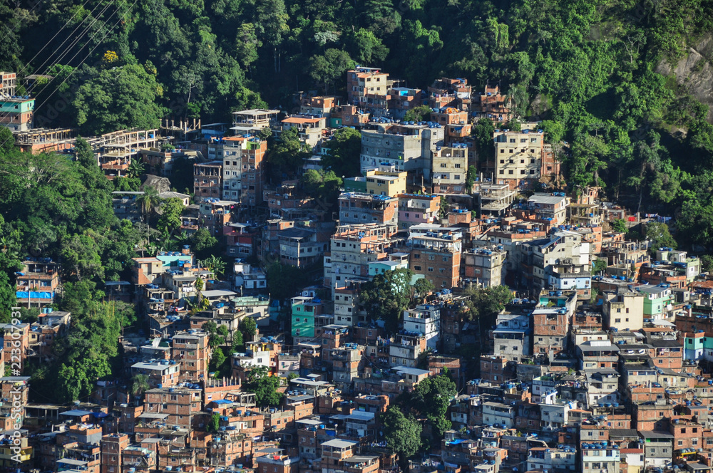 Obraz premium Rocinha favela in Rio