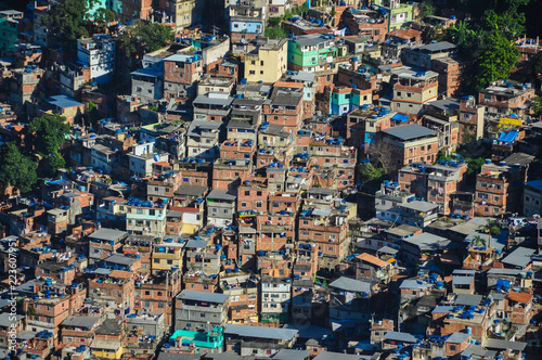 Rocinha favela in Rio