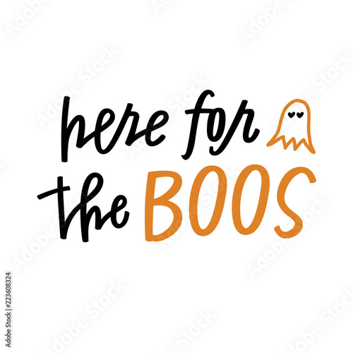 Here for the boos