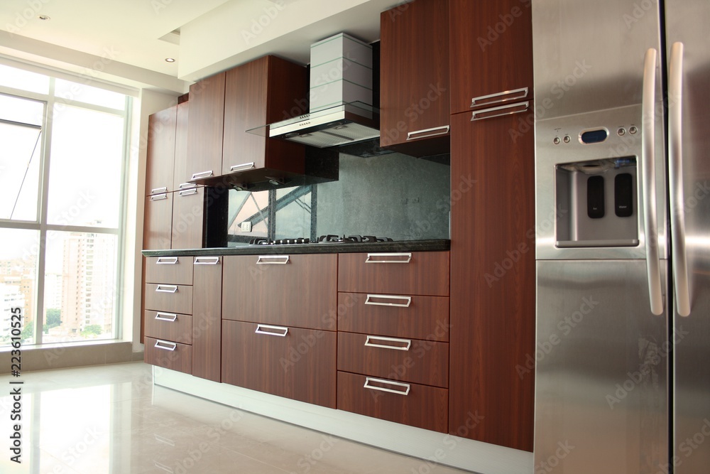 Fototapeta premium interior of a modern kitchen