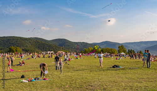 Hungary Zebegény 2018: kite day in Zebegény