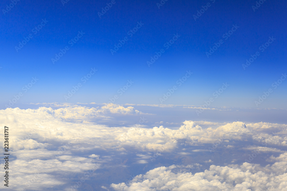 Anatolia view from sky with clouds in Turkey Anatolia view from sky with clouds in Turkey
